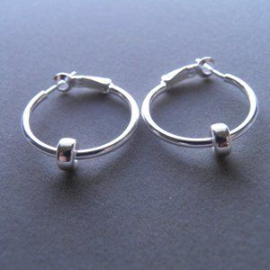 Sterling Silver Hoop Earrings